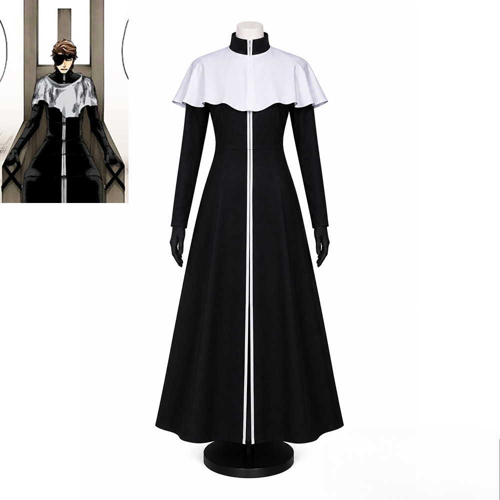 Men'S Kimono Accessories - Aizen Sousuke Cosplay Costume White Haori