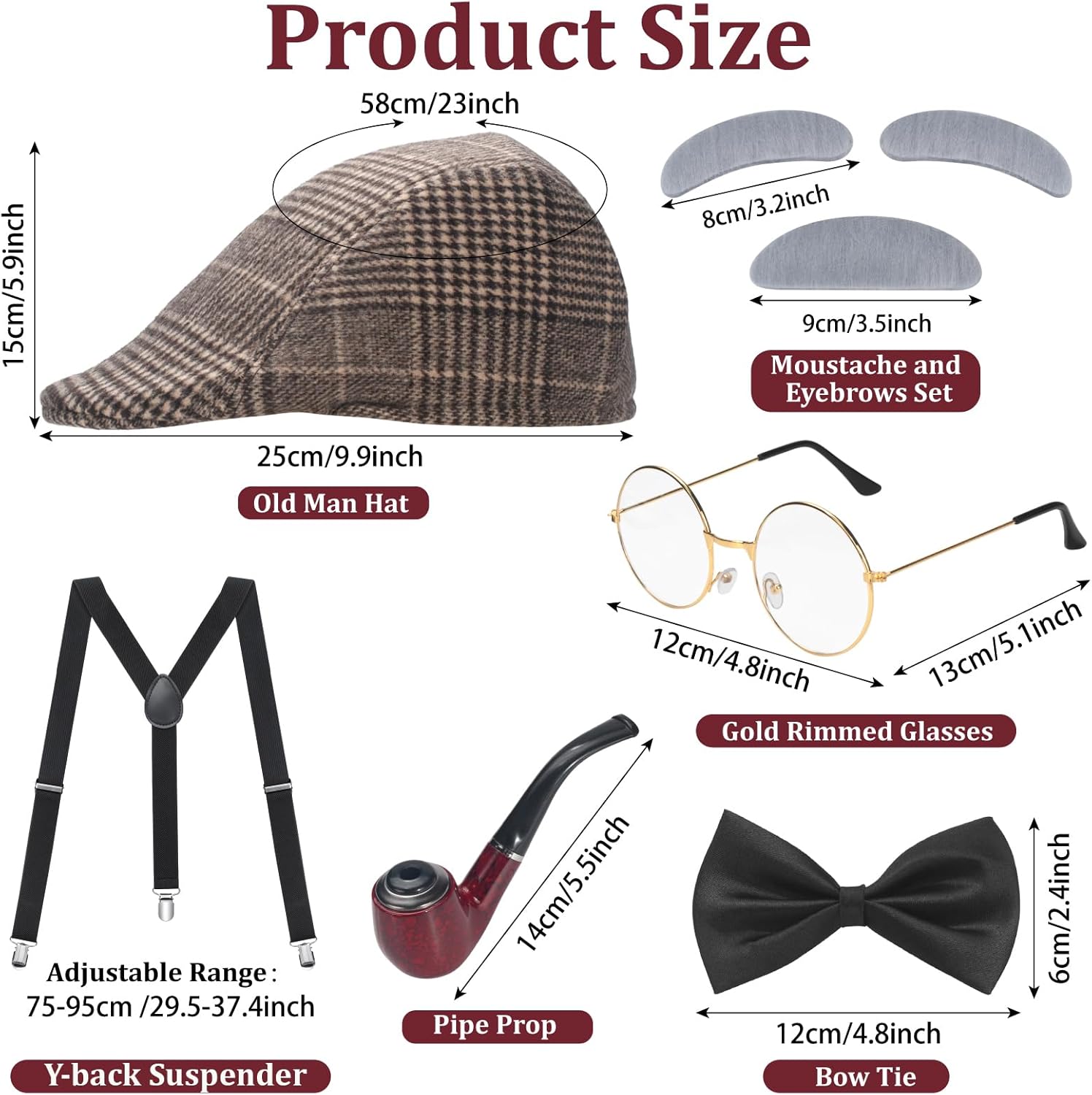 100 Days of School Costume, Ol - Men'S Accessories In The 1920S 评论和价格