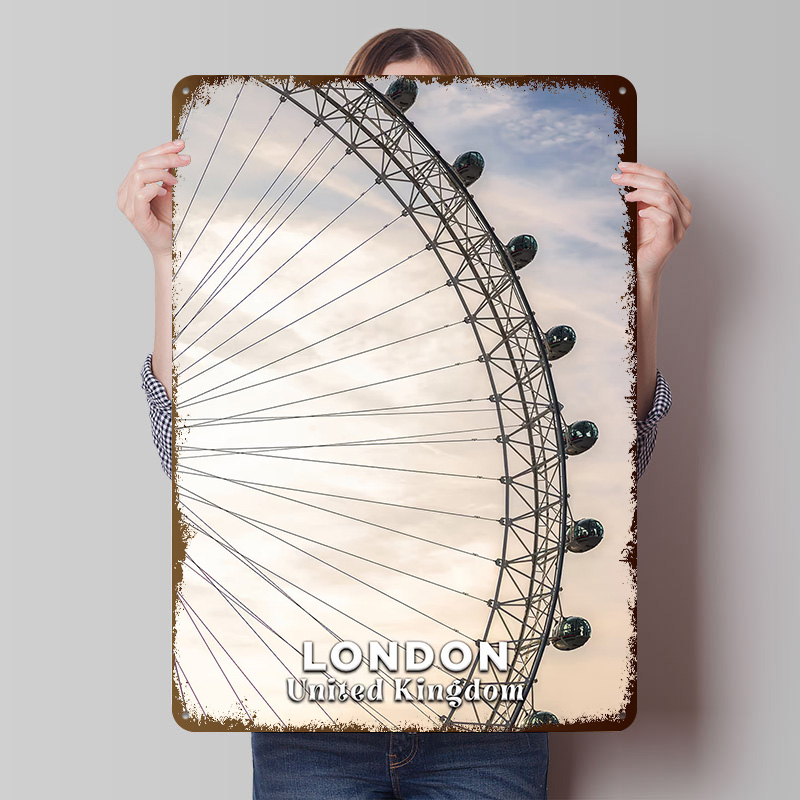 London Eye United Kingdom Prin - Men'S Accessories London 评论和价格