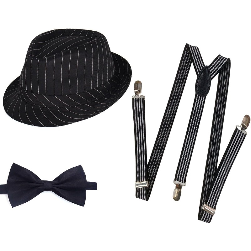 1920s Mens Costume Fedora Hat  - Men'S Accessories In The 1920S 评论和价格