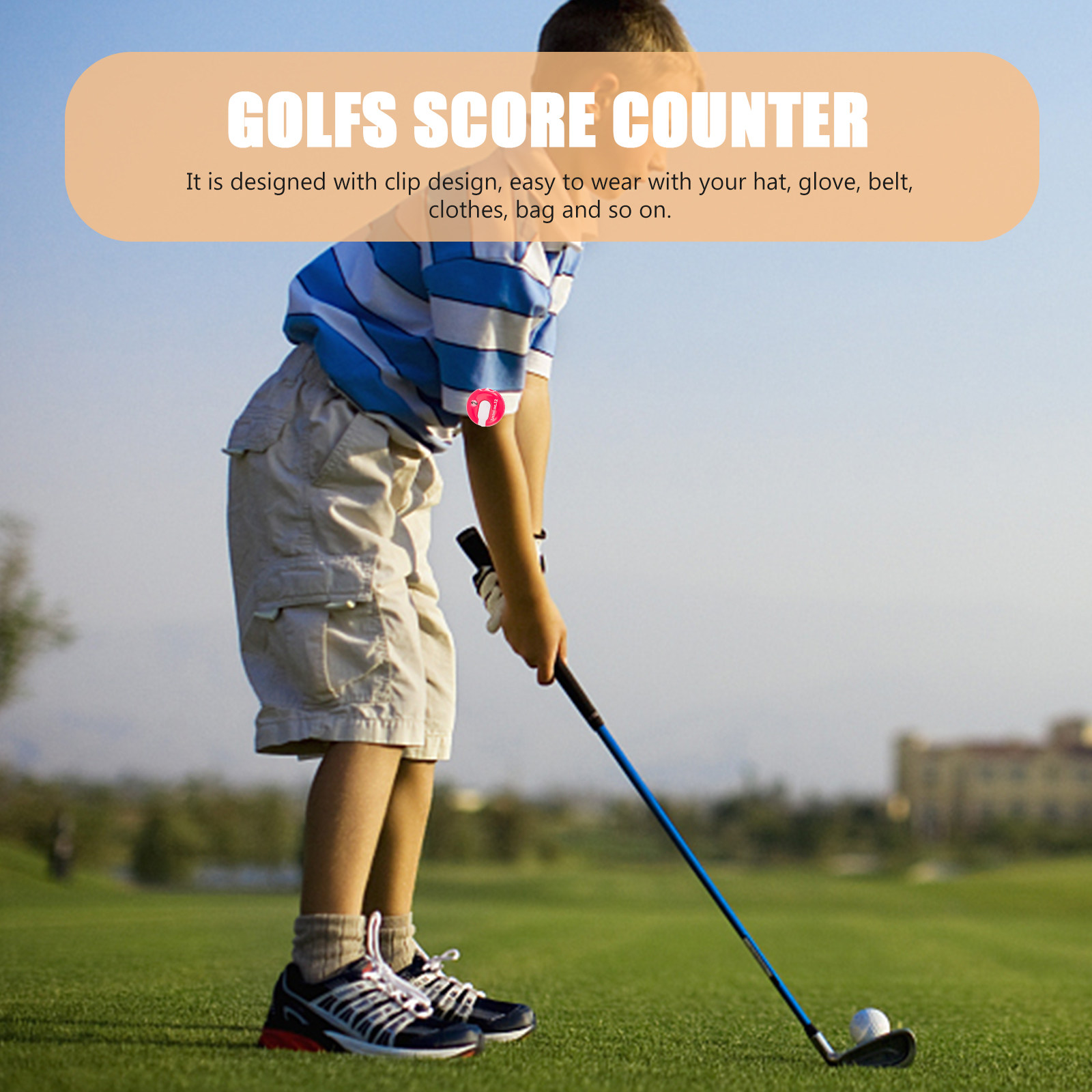 Golf Cap Holder Scorer Clip Ty - Men'S Accessories Types 评论和价格