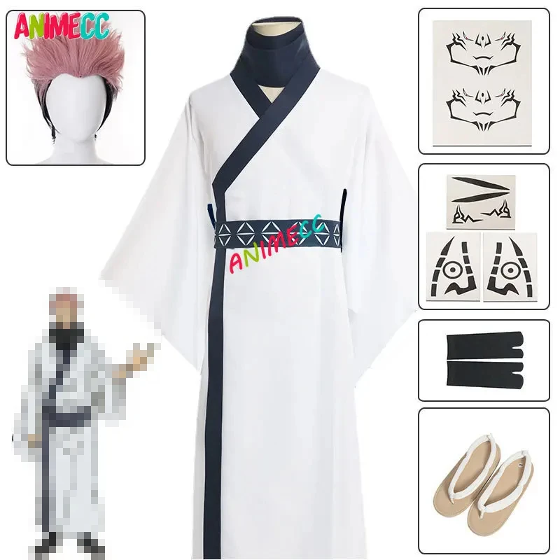 ANIMECC in Stock S-2XL Ryomen  - Men'S Kimono Accessories 评论和价格