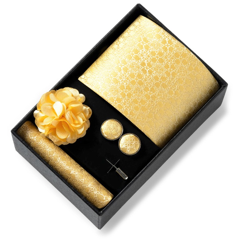 Luxury and Fashionable Men's T - Neck Tie Set Box 评论和价格