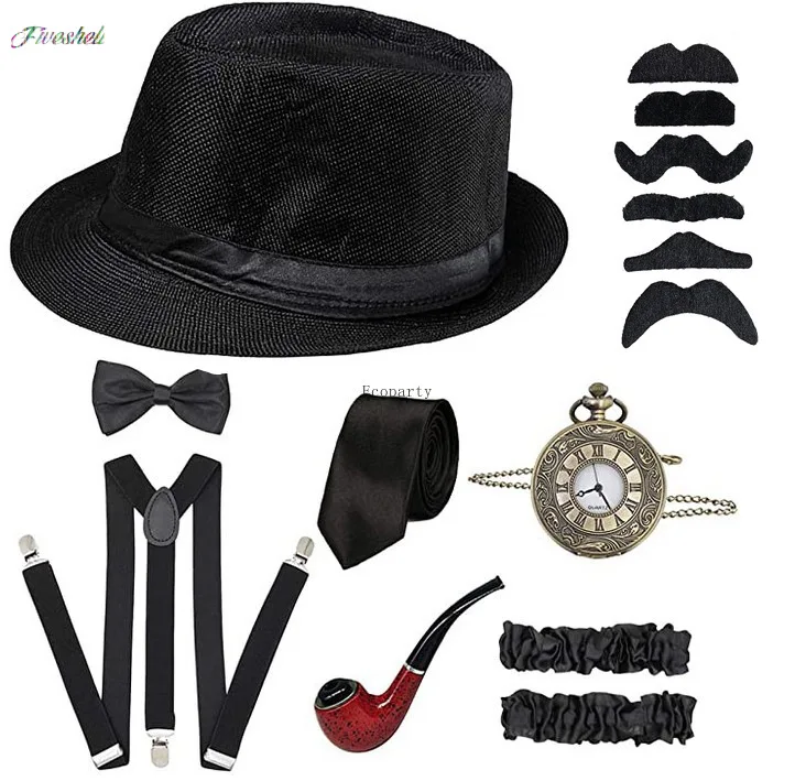 Halloween Party Great Gatsby C - Men'S Accessories In The 1920S 评论和价格