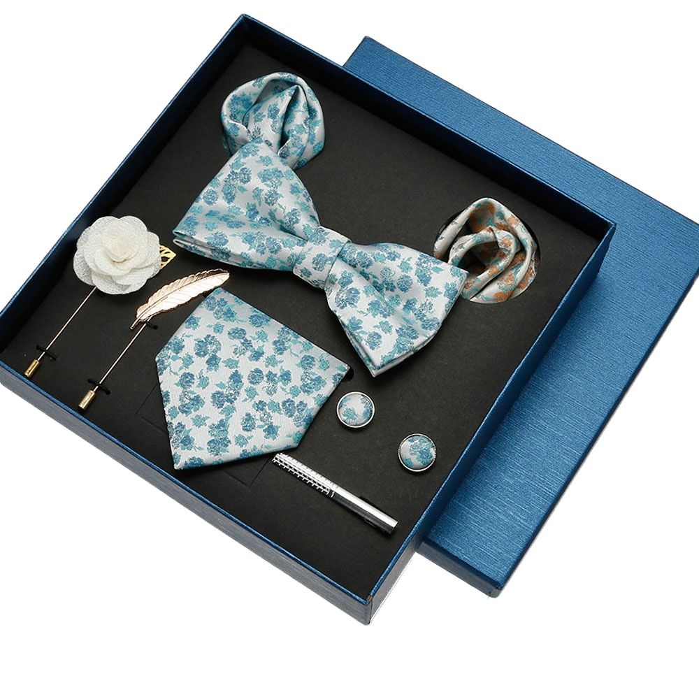 Luxury Silk Tie Hankies Set In - Neck Tie Set Box 评论和价格