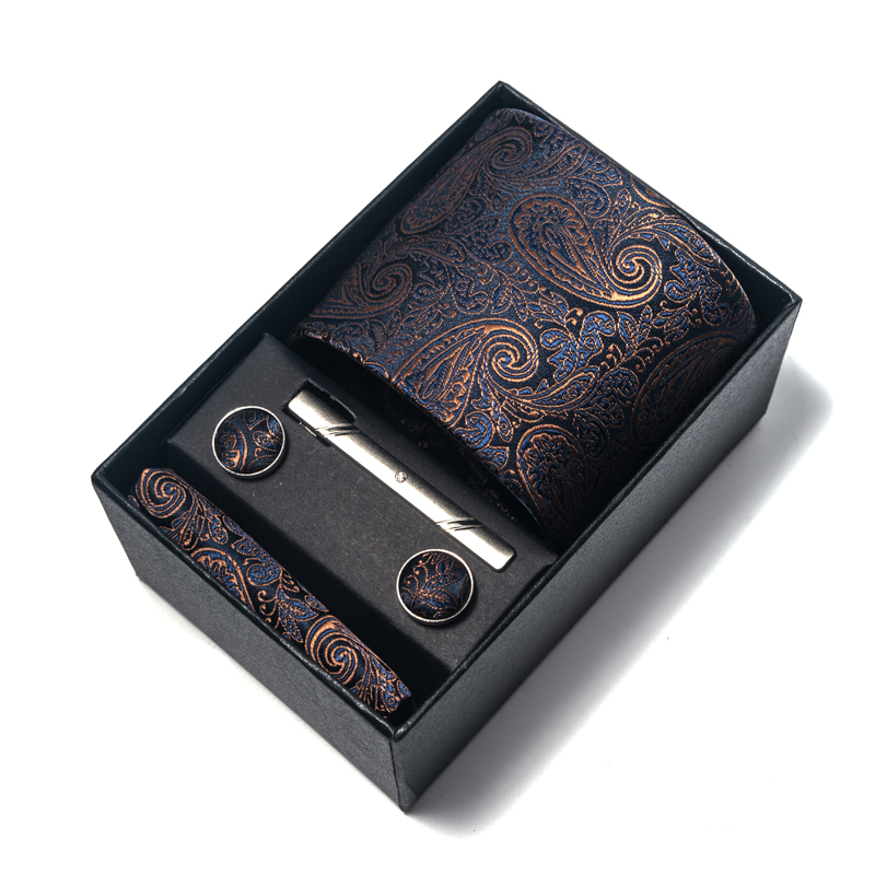 Hot Sale 8 cm Tie Handkerchief - Neck Tie Set Box 评论和价格