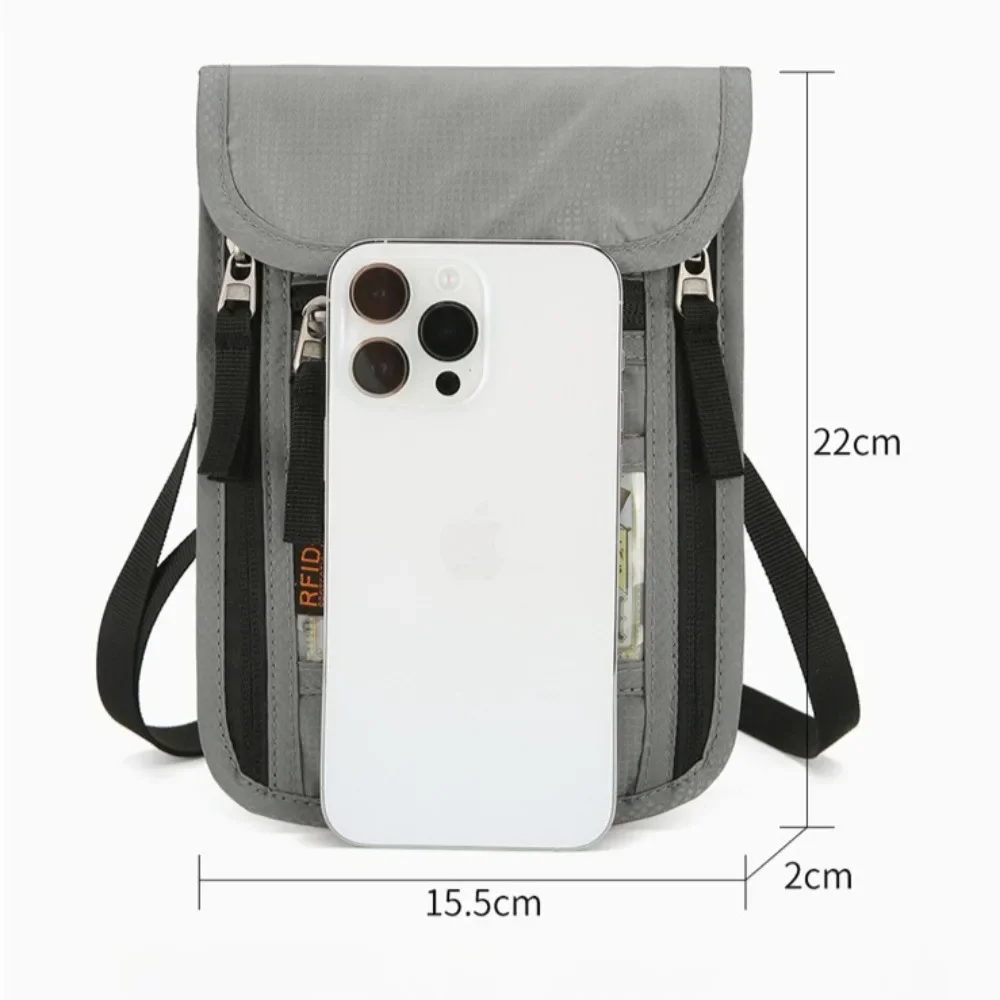RF ID Blocking Travel Neck Wal - Travel Organizer Men 评论和价格