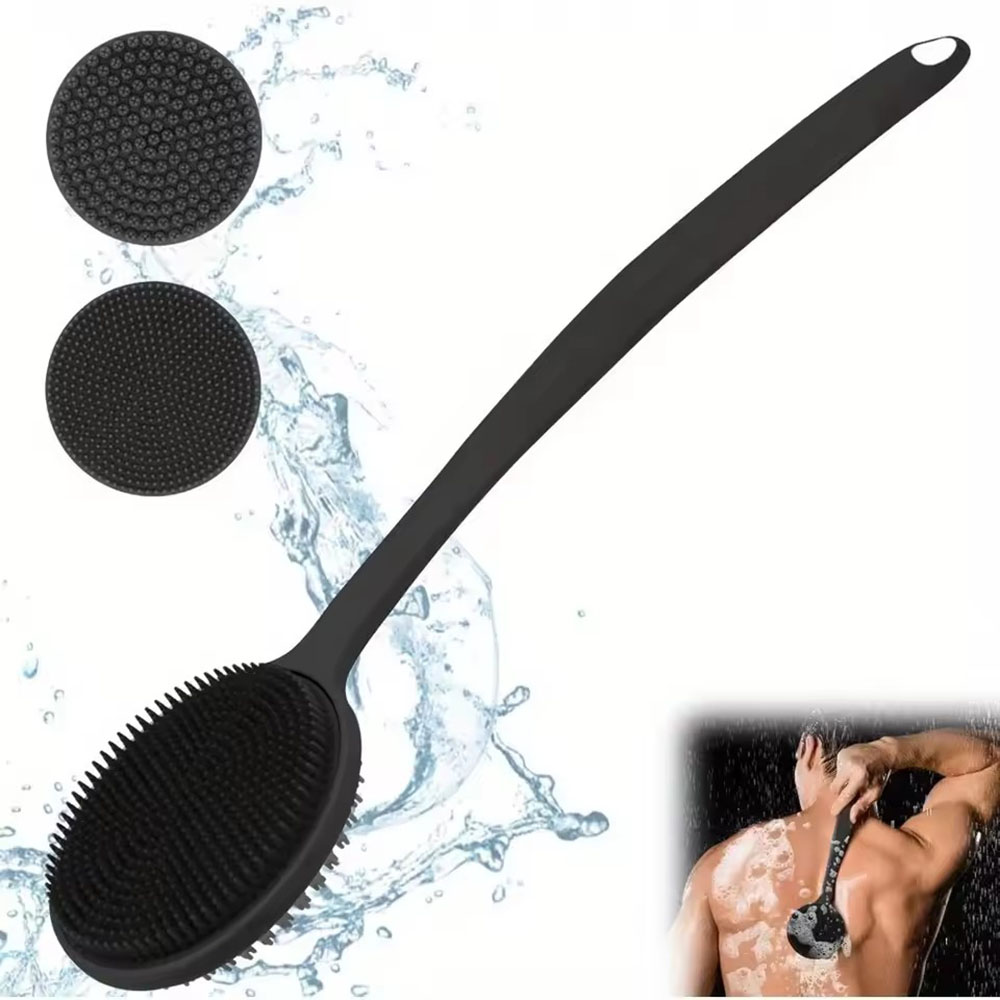 1pc Silicone Back Scrubber Bru - Men'S Accessories Types 评论和价格