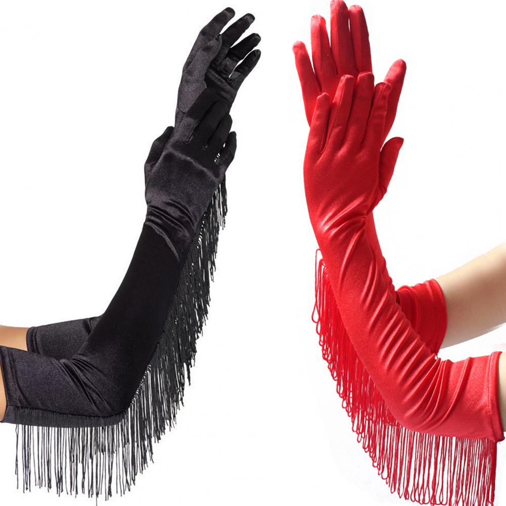 Fringe Gloves for Women Vintag - Men'S Accessories In The 1920S 评论和价格