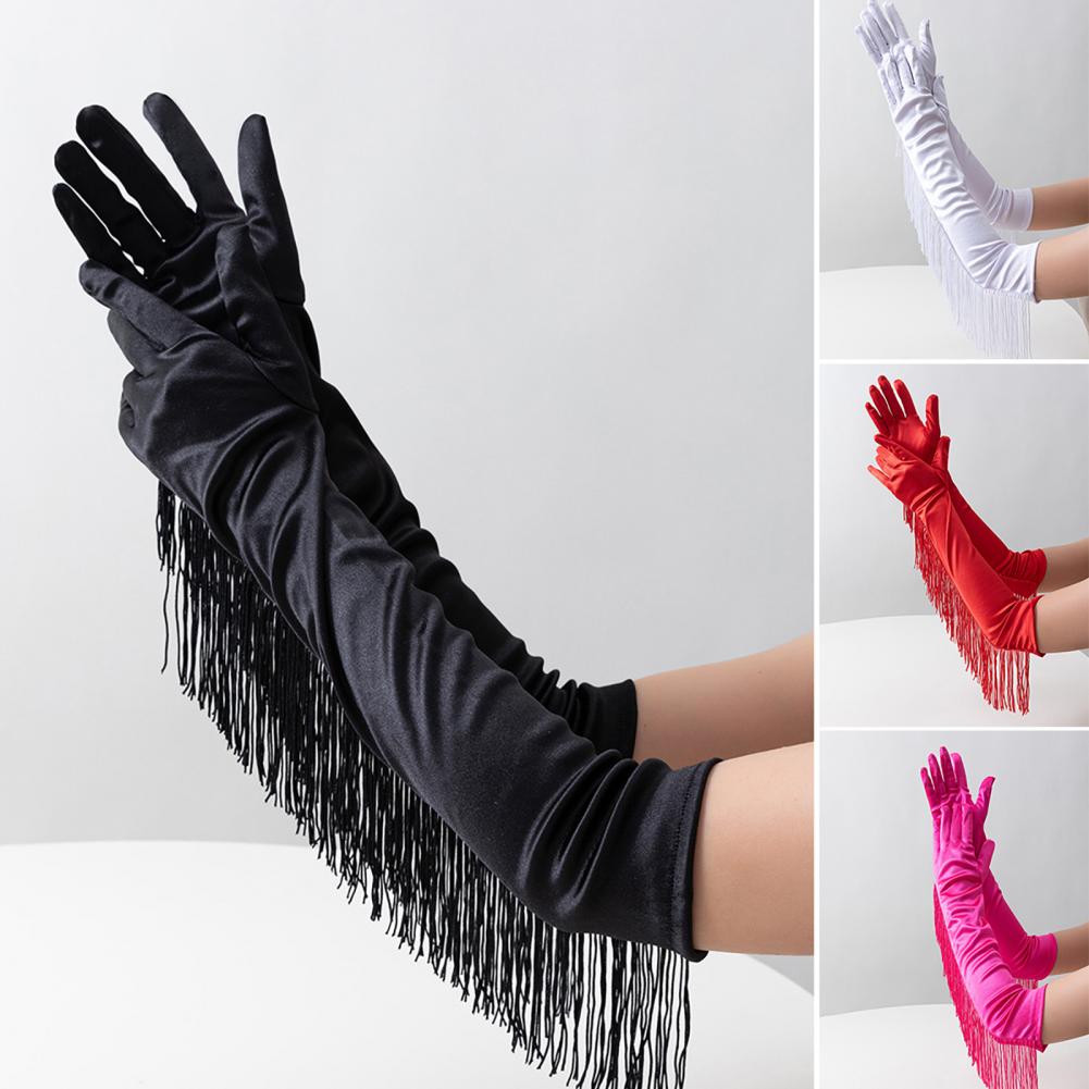 Fringe Gloves for Women Vintag - Men'S Accessories In The 1920S 评论和价格