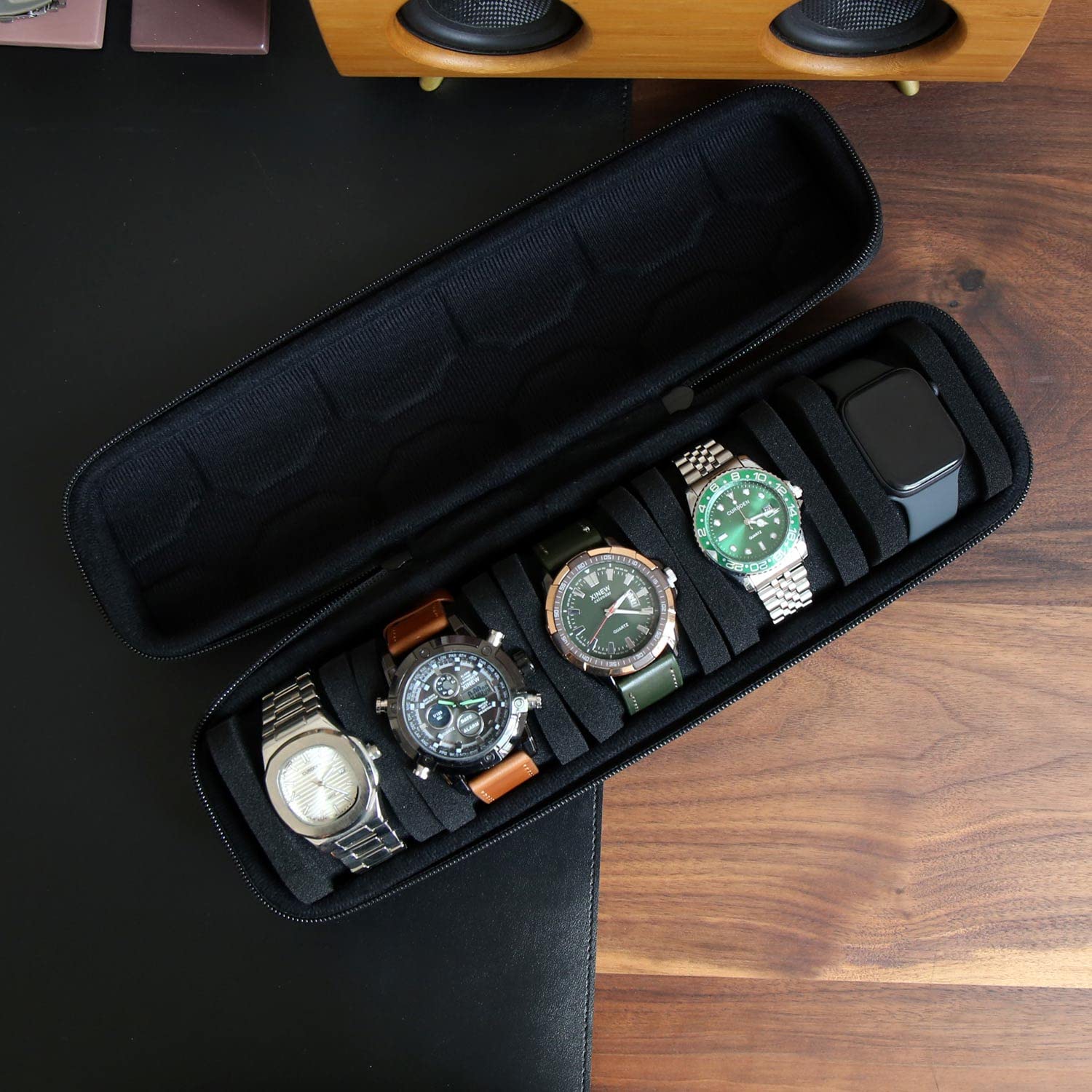 Watch Box Organizer For Men or - Travel Organizer Men 评论和价格