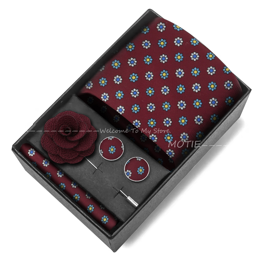 Tie Set For Men Necktie With B - Neck Tie Set Box 评论和价格
