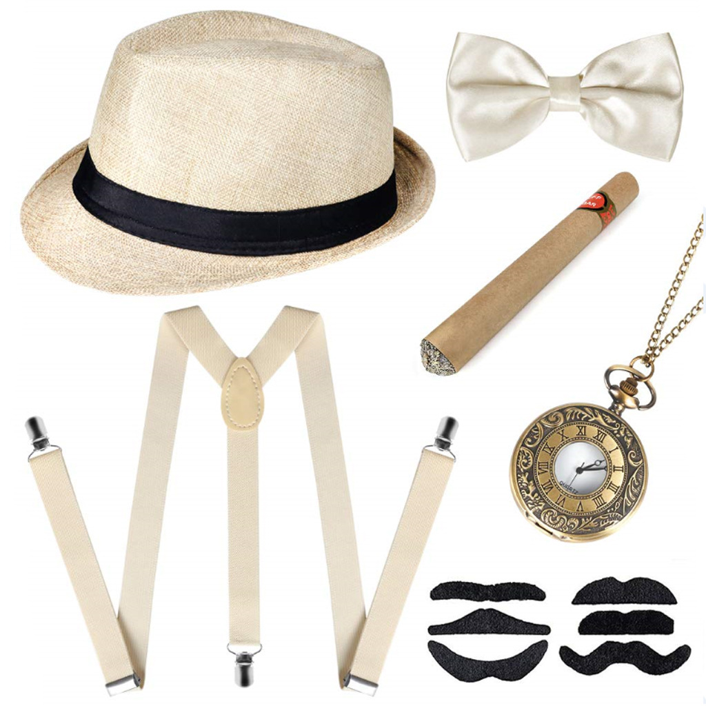 1920S Mens Great Gatsby Access - Men'S Accessories In The 1920S 评论和价格