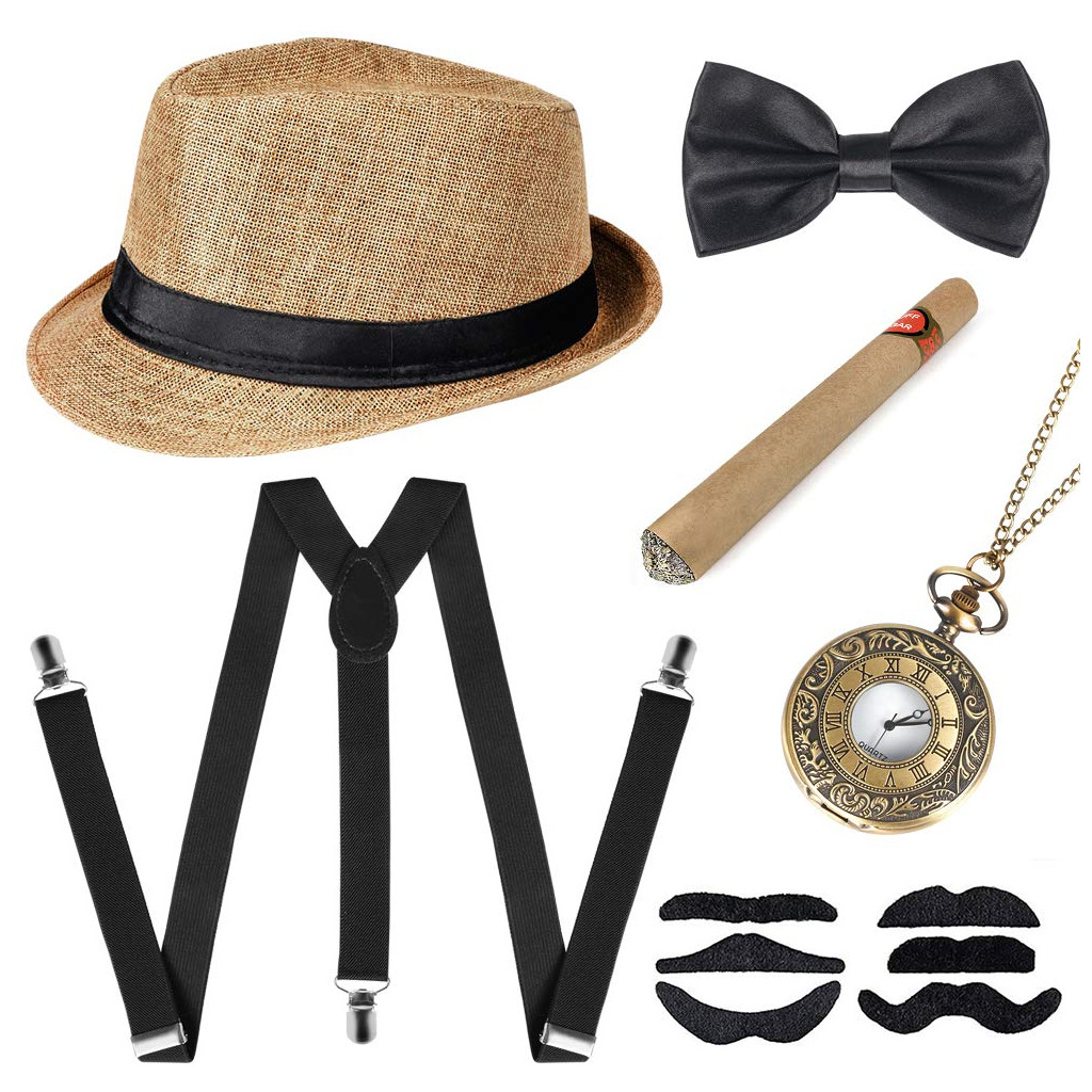 1920S Mens Great Gatsby Access - Men'S Accessories In The 1920S 评论和价格