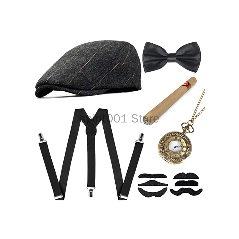 New Party Adult Boys Accessory - Men'S Accessories In The 1920S 评论和价格