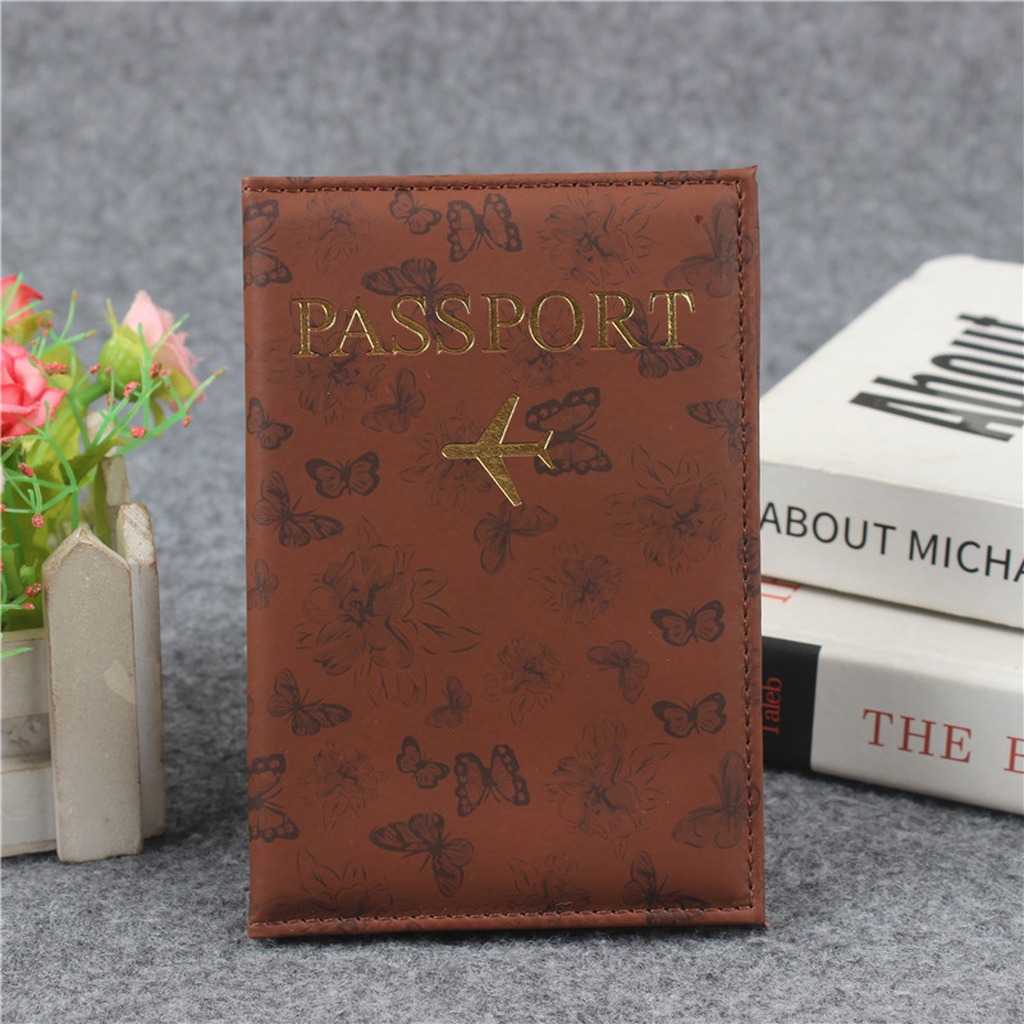1PC PU Leather Passport Cover  - Travel Organizer Men 评论和价格