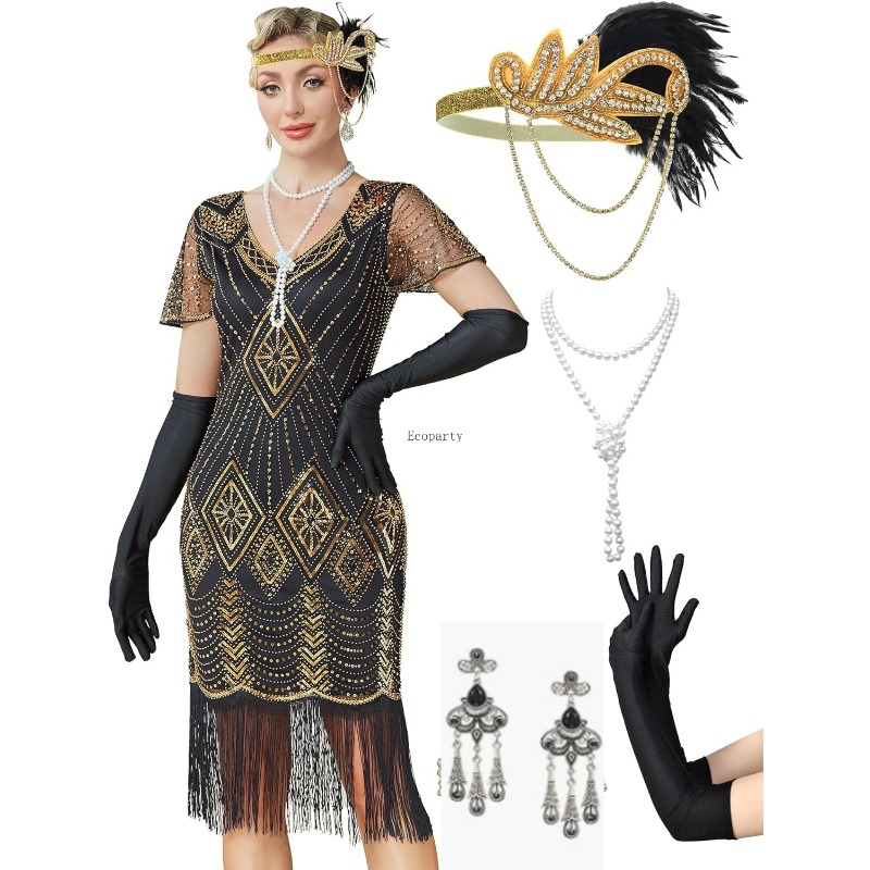 20er 1920s Dresses for Women,  - Men'S Accessories In The 1920S 评论和价格