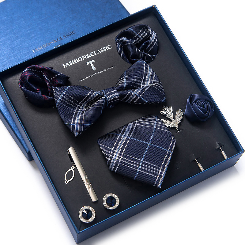 Wholesale Classic Wedding Pres - Neck Tie Set Box 评论和价格