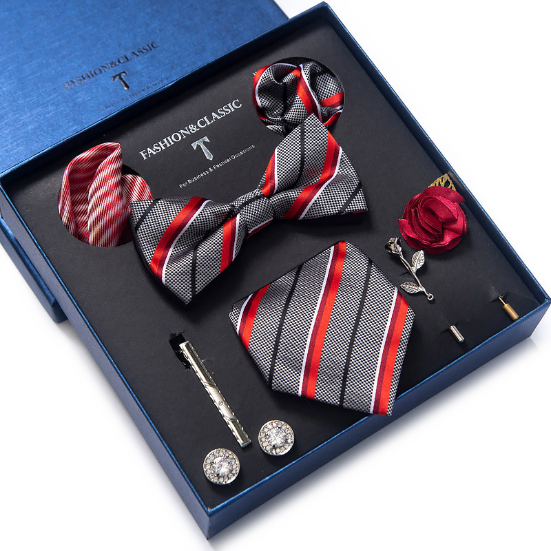 Wholesale Classic Wedding Pres - Neck Tie Set Box 评论和价格