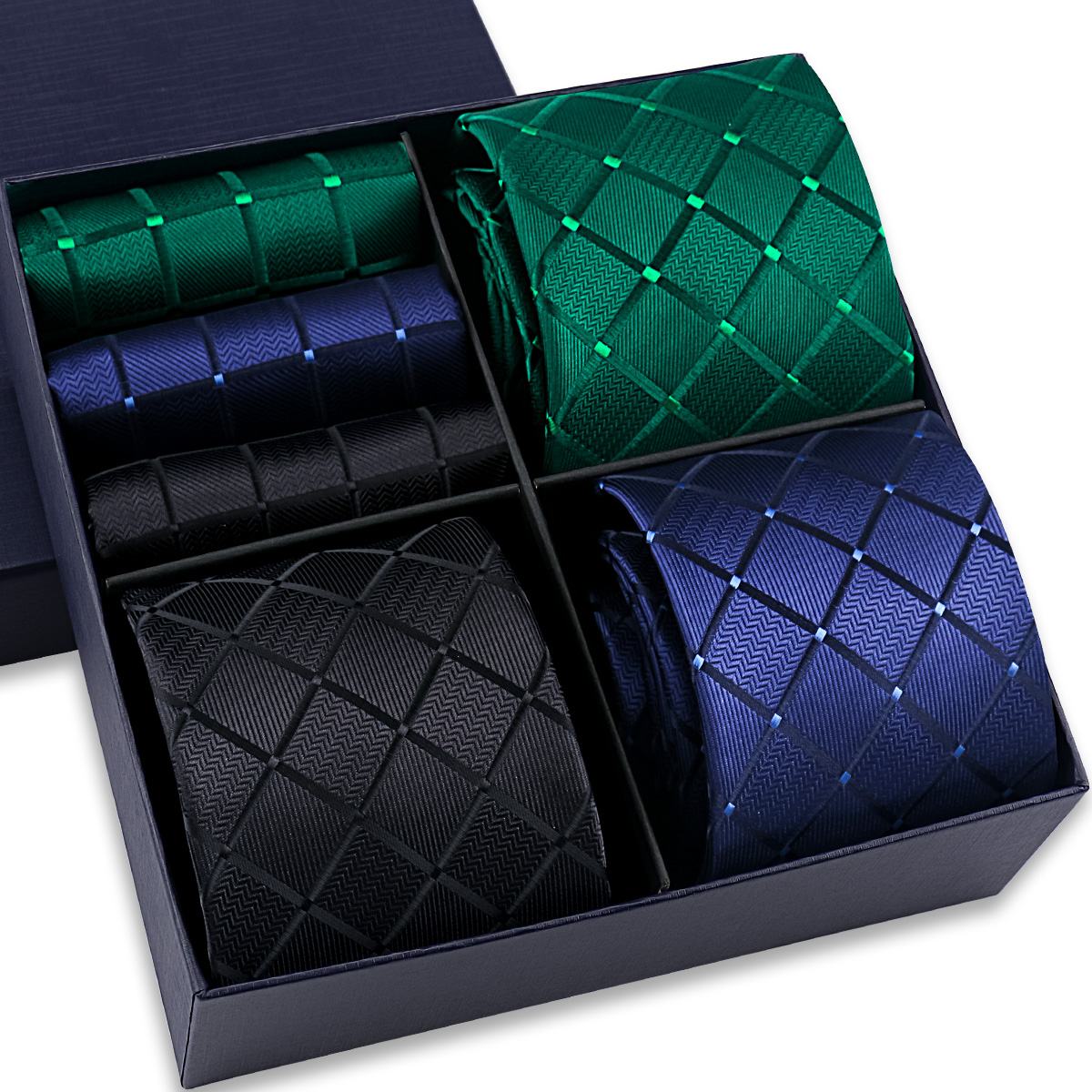 Brand New Elegant Classic Luxu - Neck Tie Set Box 评论和价格