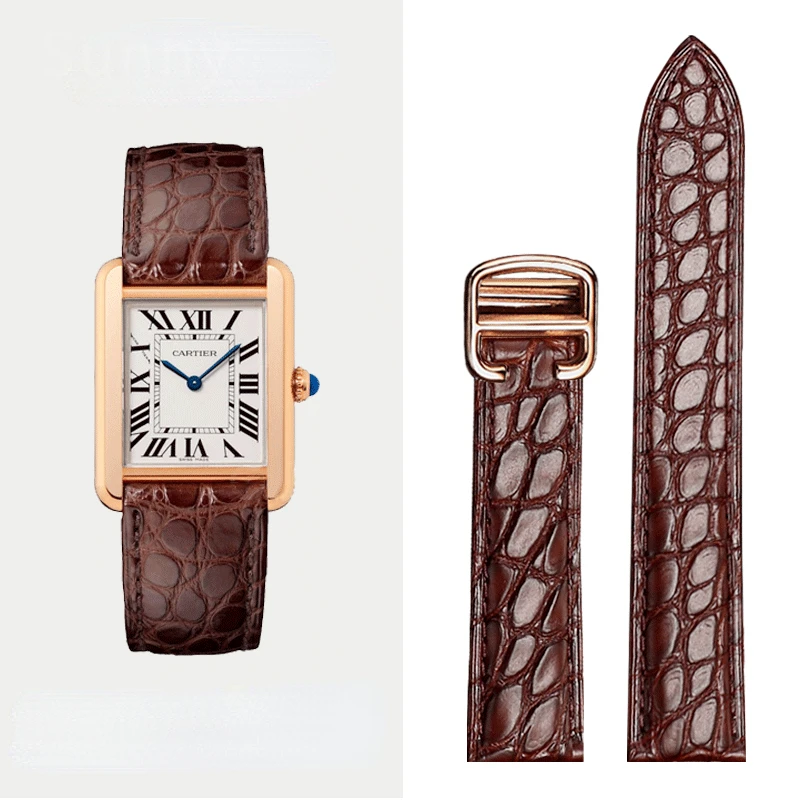 Genuine Leather Watch Strap fo - Men'S Accessories London 评论和价格