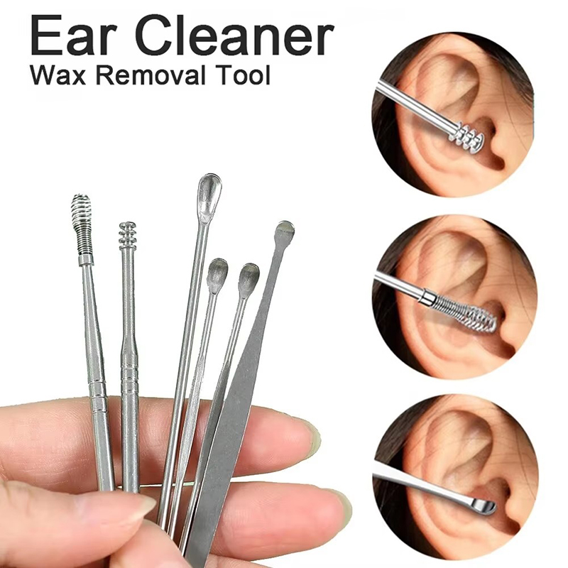 6Pcs Ear Wax Pickers Earwax Re - Men'S Accessories Types 评论和价格