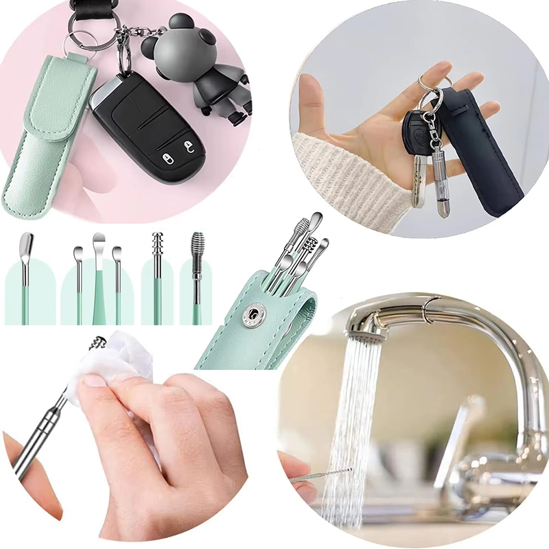 6Pcs Ear Wax Pickers Earwax Re - Men'S Accessories Types 评论和价格