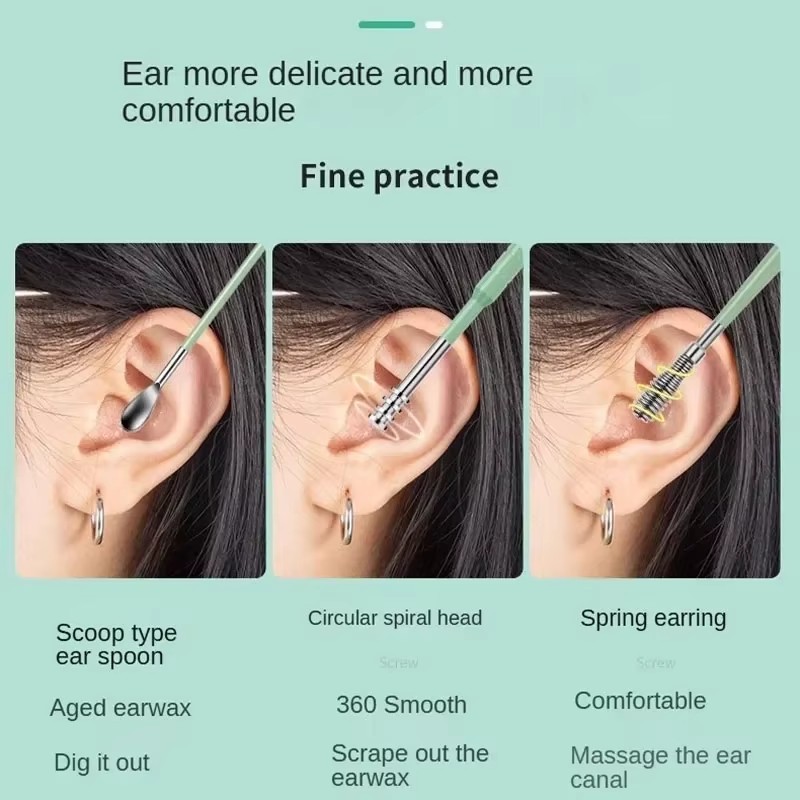6Pcs Ear Wax Pickers Earwax Re - Men'S Accessories Types 评论和价格