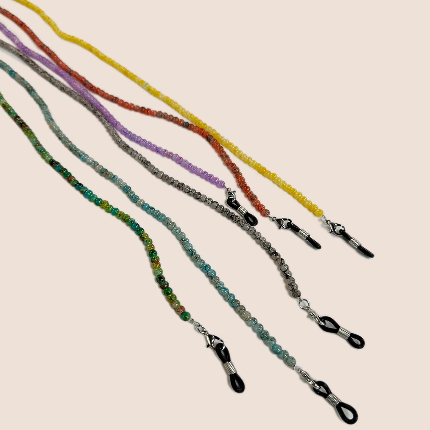 Chinese Style Glass Beaded Eye - Men Accessories Neck Chain 评论和价格
