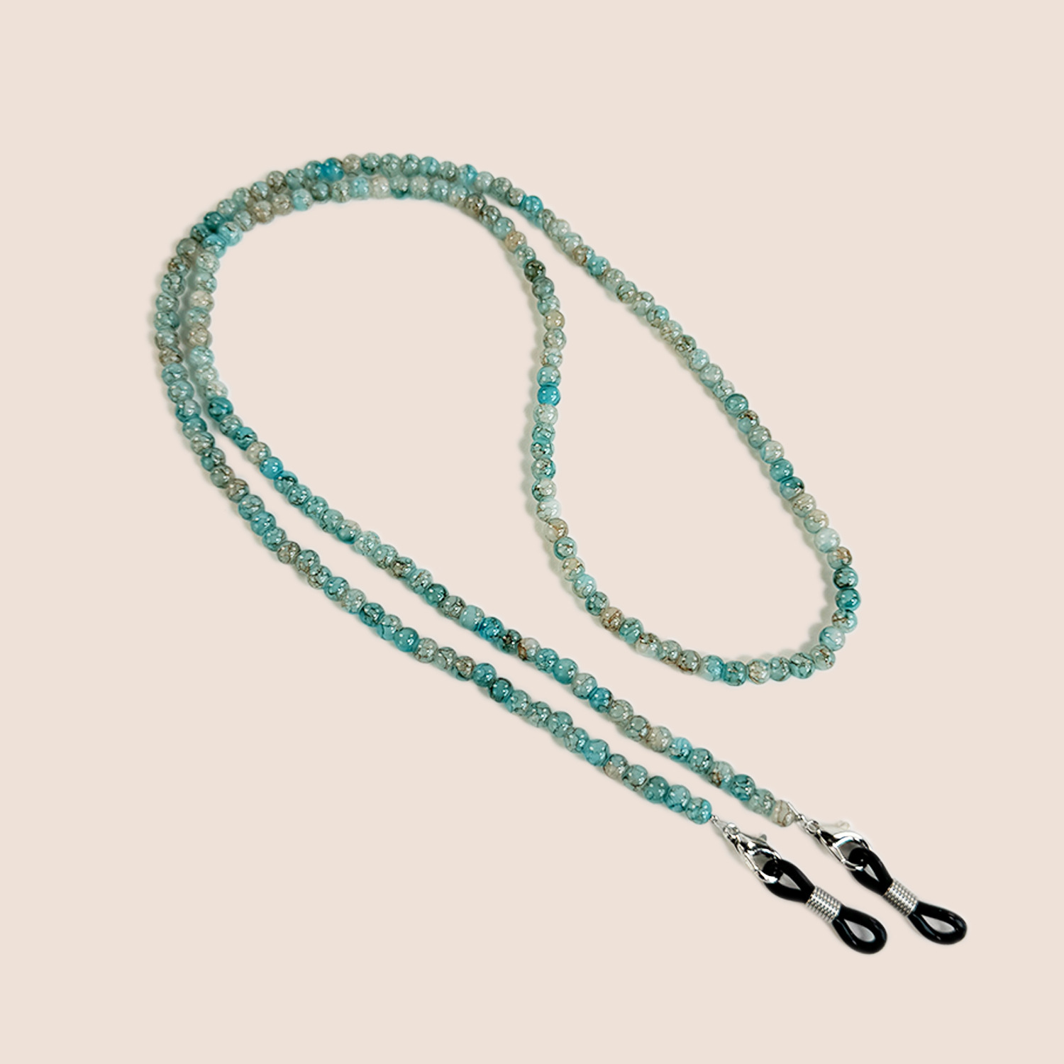 Chinese Style Glass Beaded Eye - Men Accessories Neck Chain 评论和价格