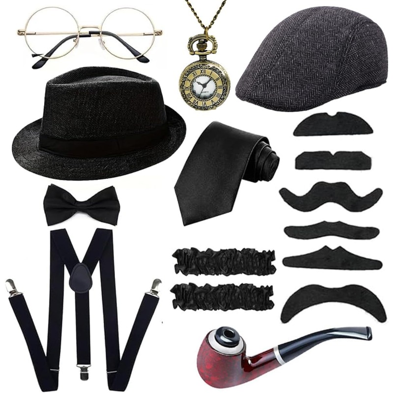 1920s Mens Costume Accessories - Men'S Accessories In The 1920S 评论和价格