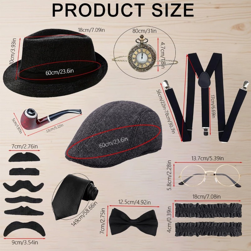 1920s Mens Costume Accessories - Men'S Accessories In The 1920S 评论和价格