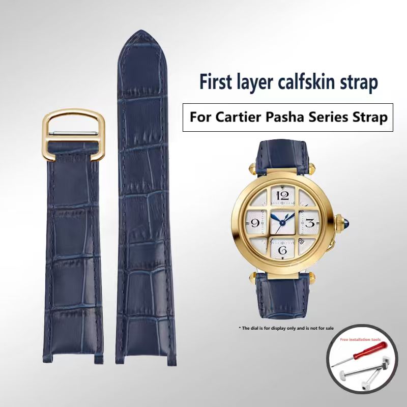 For Cartier PASHA Genuine leat - Men'S Accessories Cartier 评论和价格