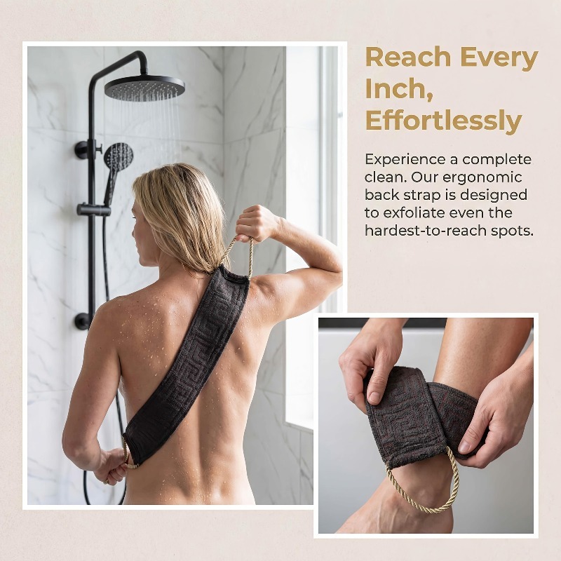 Long Back Brush Exfoliating Ba - Men'S Accessories Types 评论和价格