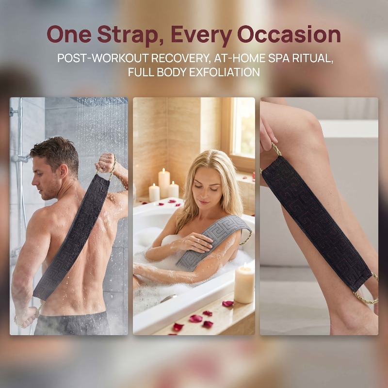 Long Back Brush Exfoliating Ba - Men'S Accessories Types 评论和价格