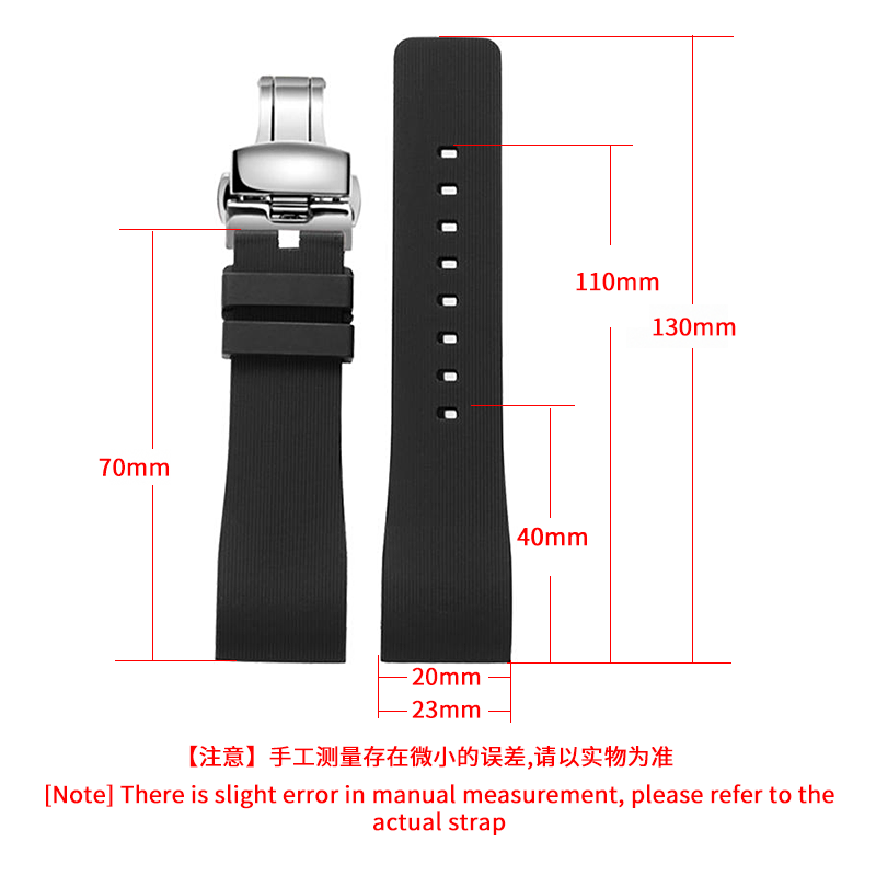 Black Blue Silicone Watch Stra - Men'S Accessories Cartier 评论和价格
