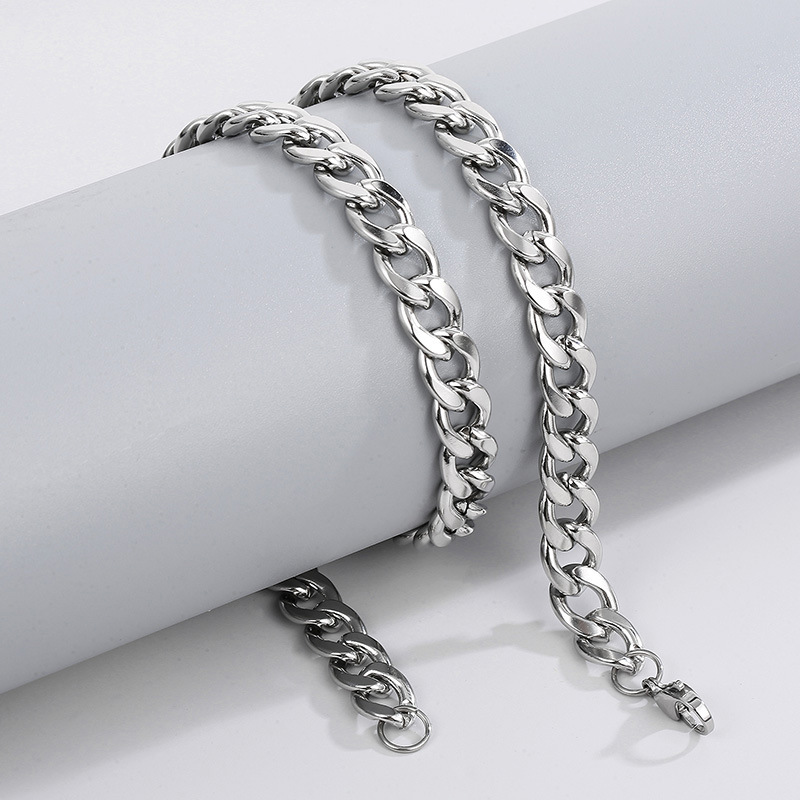 HNSP 316L Stainless Steel Cuba - Men Accessories Neck Chain 评论和价格